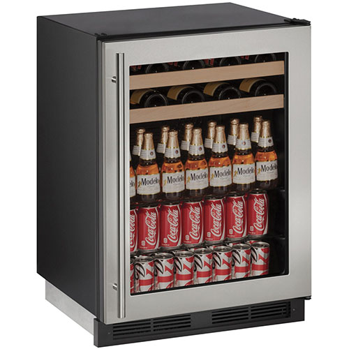 1000 Series Stainless Steel Wine & Beverage Center with Locking Door