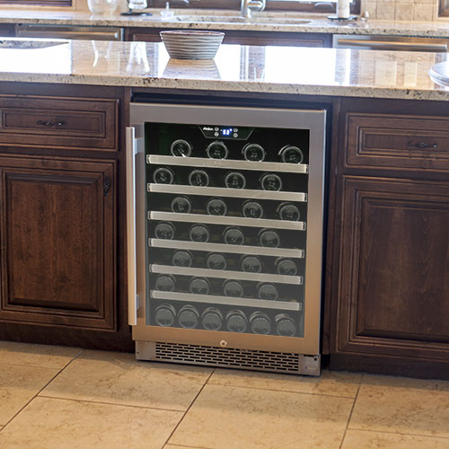 Avallon 54 Bottle Built-In Wine Cooler