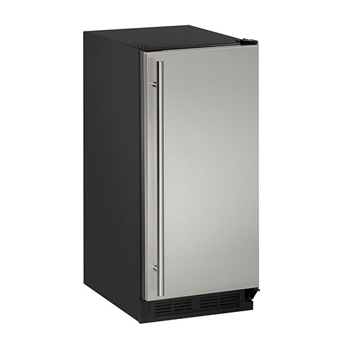 ULINE 15 Stainless Steel Clear Ice Maker with Pump