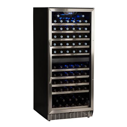 EdgeStar 110 Bottle BuiltIn Dual Zone Wine Cooler