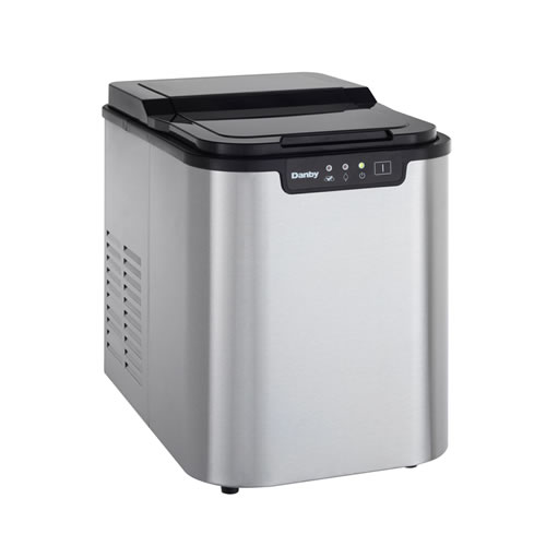 Danby Stainless Steel Portable Ice Maker