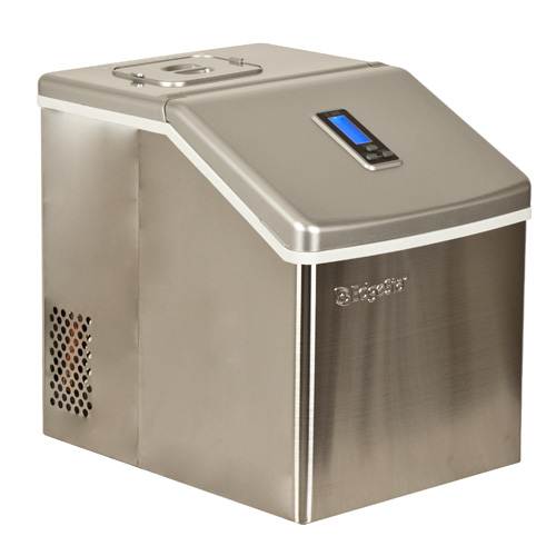 EdgeStar Portable Stainless Steel Clear Ice Maker