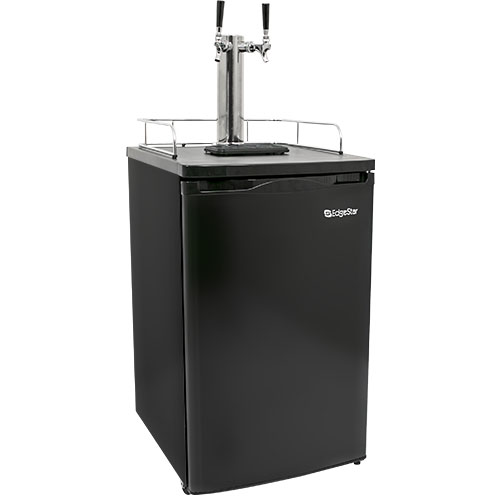 EdgeStar Full Size Dual Tap Kegerator & Draft Beer Dispenser