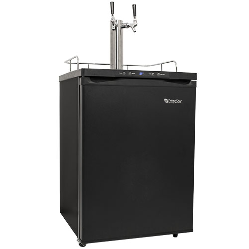 EdgeStar Full Size Dual Tap Kegerator with Digital Display