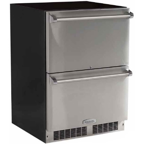 Marvel 24 Outdoor BuiltIn Refrigerated Drawers with Lock