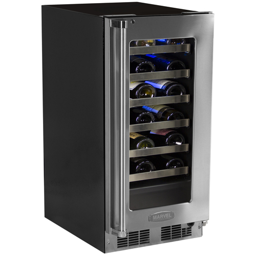 Marvel 15  Built-In Pro Single Zone Wine Cellar with Lock-Left Hinge