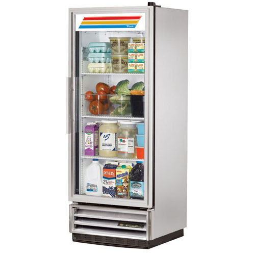 True TSeries 12 Cu. Ft. ReachIn Glass Swing Door Refrigerator