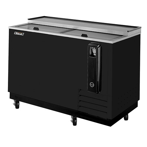 Turbo Air 50 Black Bottle Cooler