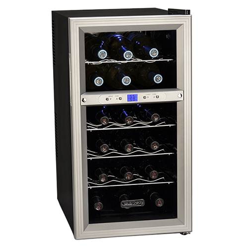 Koldfront 18 Bottle Dual Zone Thermoelectric Wine Cooler