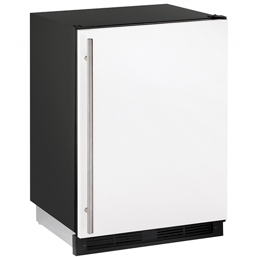ULine 24 BuiltIn Refrigerator with Ice MakerWhite
