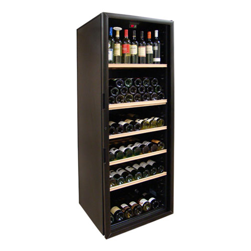 VinoCellier 267 Bottle Glass Door Wine Cabinet