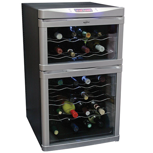 Koolatron 24 Bottle Dual Zone Wine Cooler