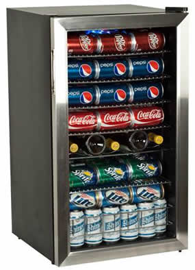EdgeStar 118 Can Home Bar Refrigerator